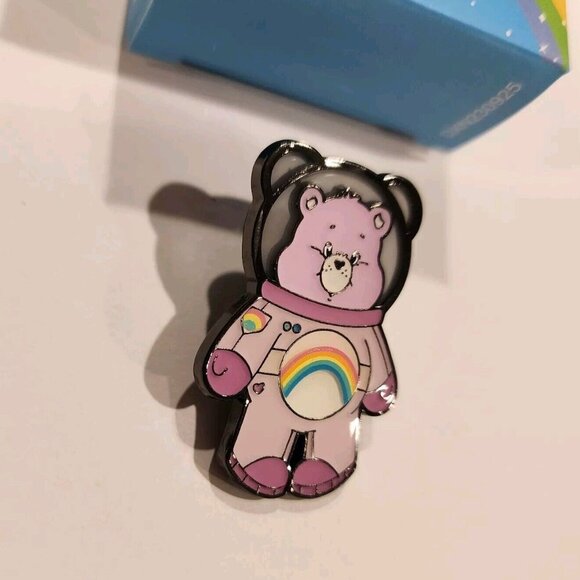 Loungefly Care Bears Astronaut Cheer Bear Outer Space Pin Blind Box NEW Opened - Picture 6 of 10